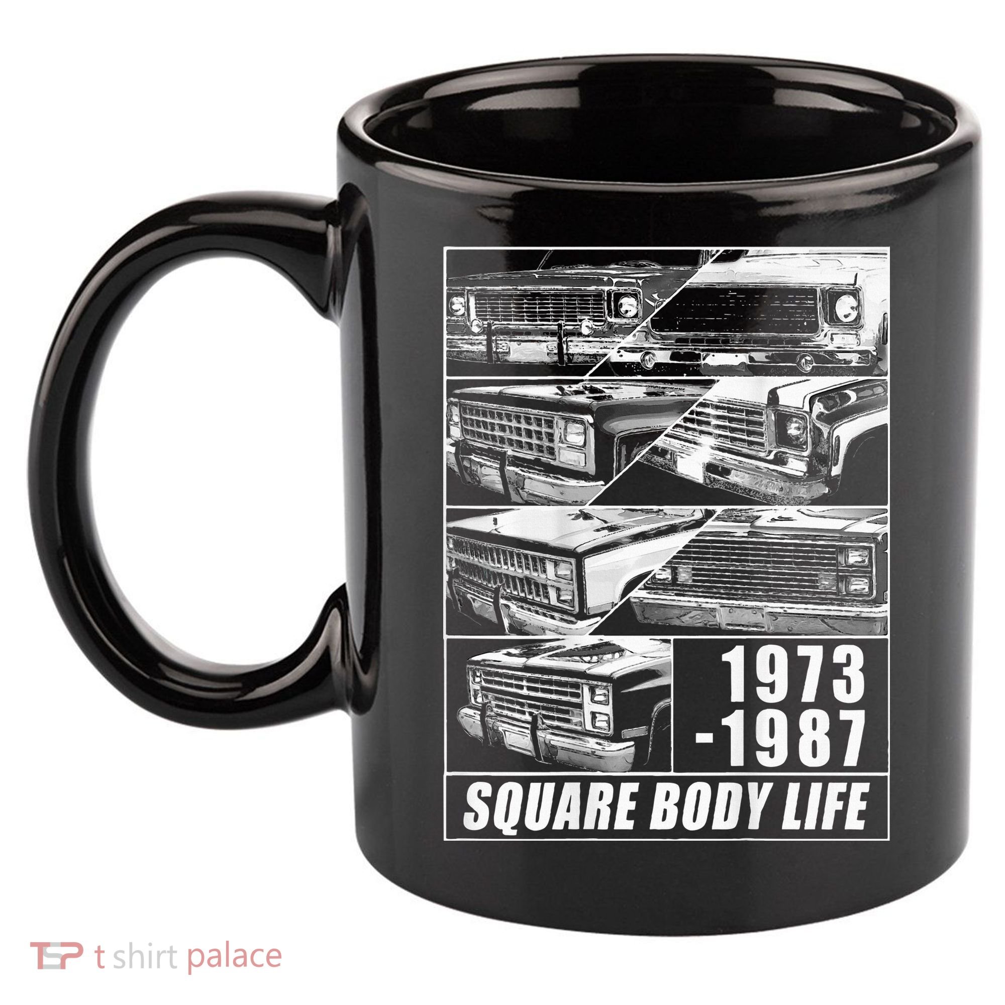 1973 1987 Square Body Truck Squarebody 11oz C Handle Ceramic Mug