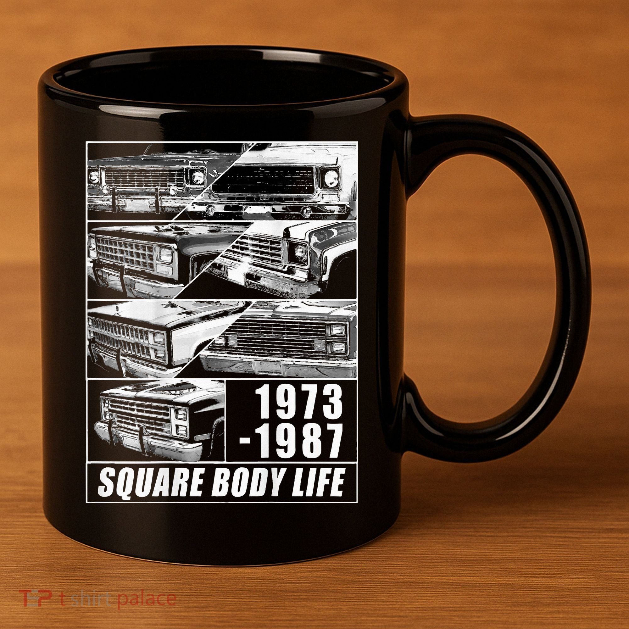 1973 1987 Square Body Truck Squarebody 11oz C Handle Ceramic Mug