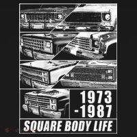 1973 1987 Square Body Truck Squarebody Mousepad thumb 1
