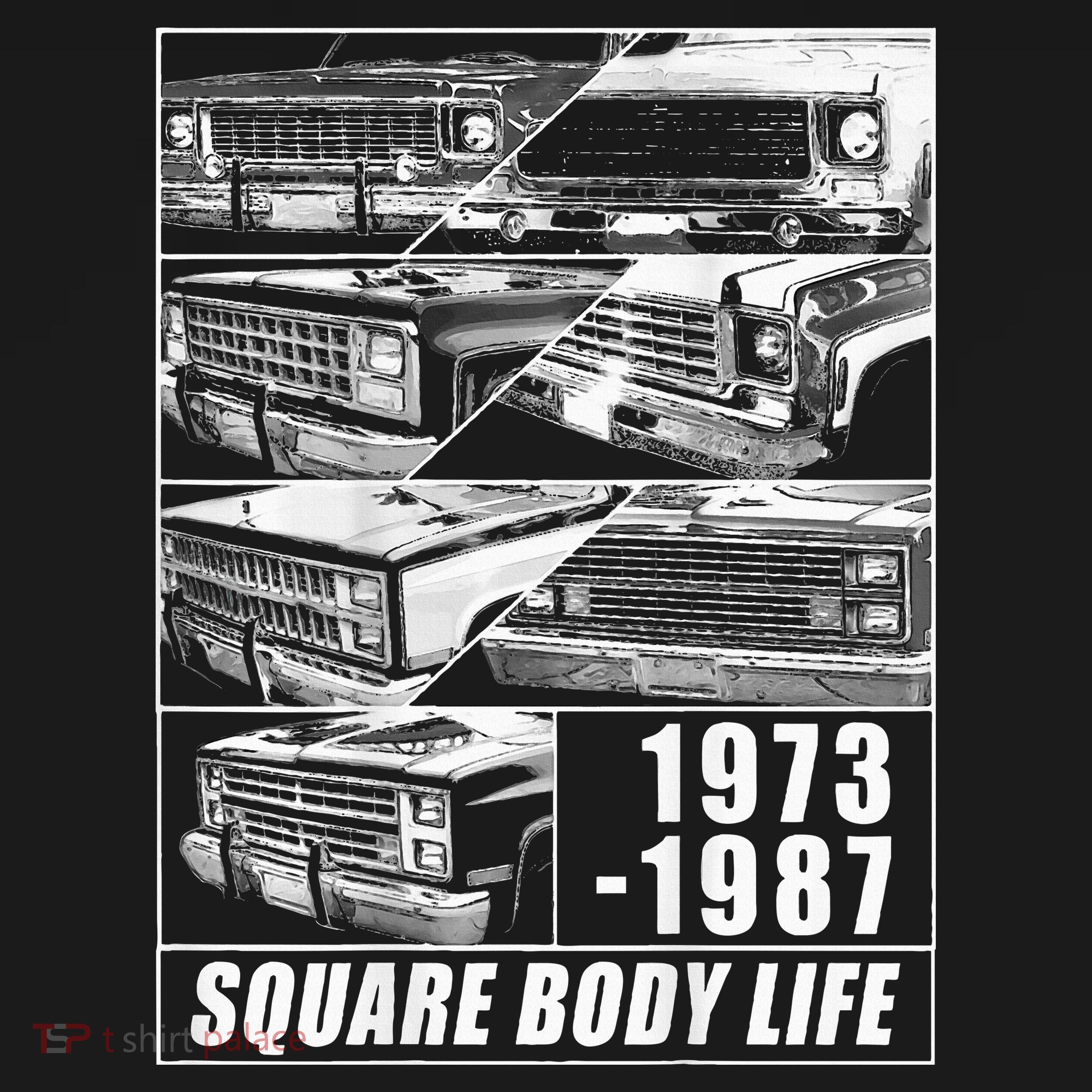 1973 1987 Square Body Truck Squarebody Mousepad