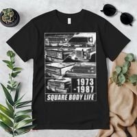 1973 1987 Square Body Truck Squarebody Premium T-Shirt thumb 2