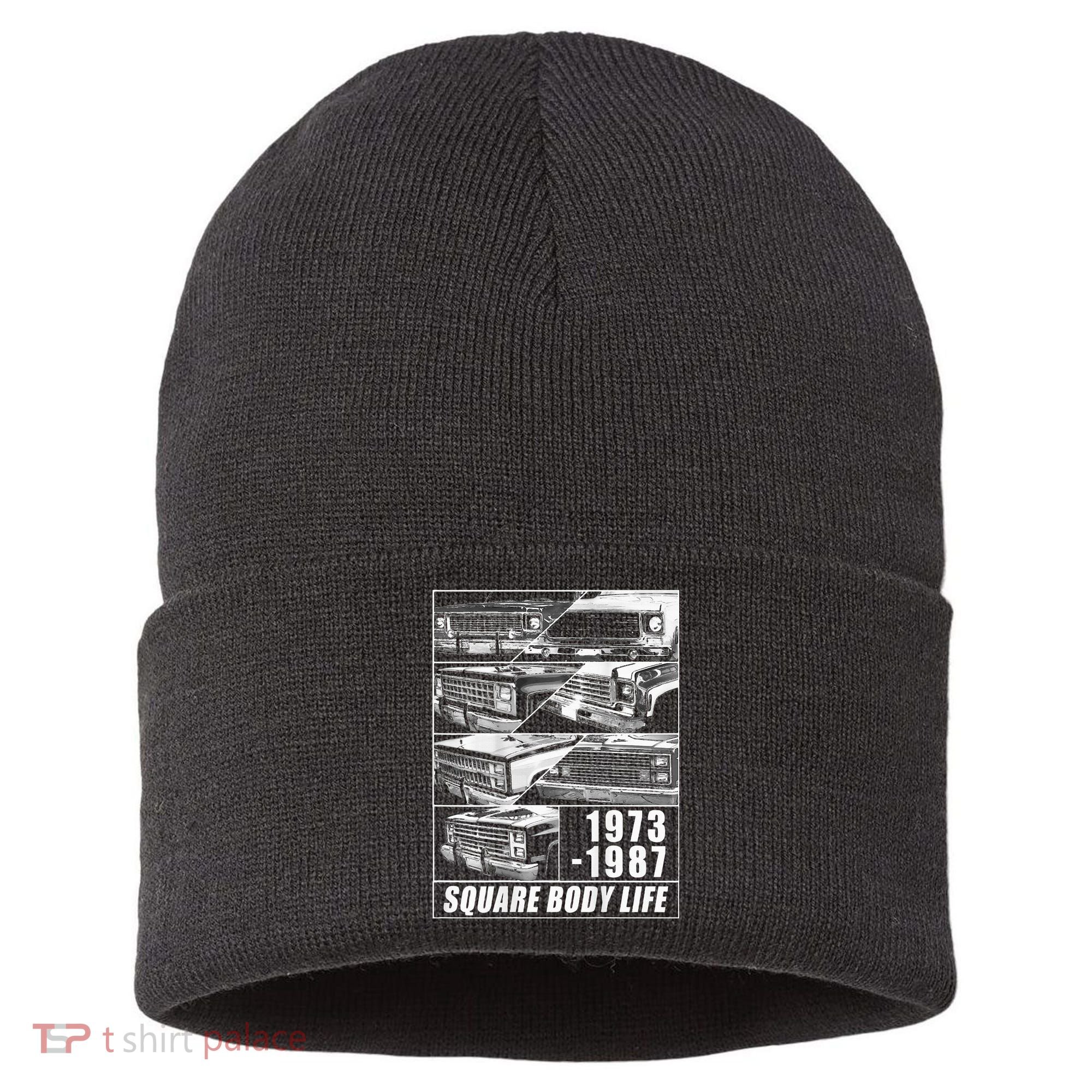 1973 1987 Square Body Truck Squarebody Sustainable Knit Beanie