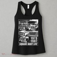 1973 1987 Square Body Truck Squarebody Women's Tank Top thumb 3