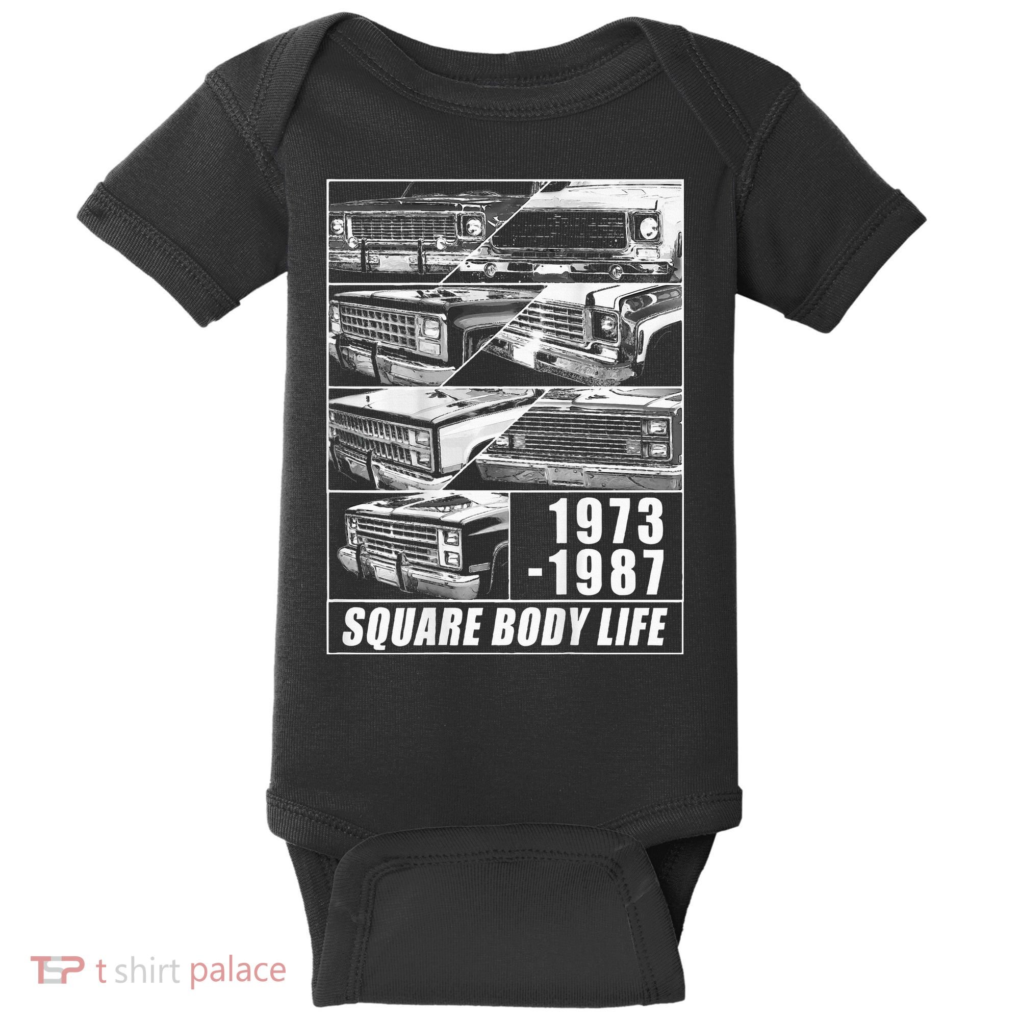 1973 1987 Square Body Truck Squarebody Baby Bodysuit