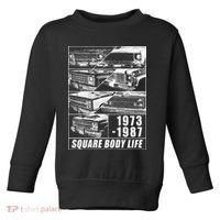 1973 1987 Square Body Truck Squarebody Toddler Sweatshirt thumb 0