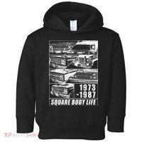 1973 1987 Square Body Truck Squarebody Toddler Hoodie thumb 0