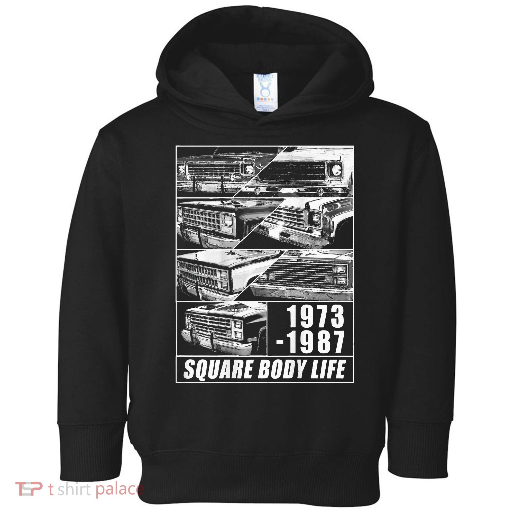 1973 1987 Square Body Truck Squarebody Toddler Hoodie