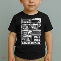 1973 1987 Square Body Truck Squarebody Toddler T-Shirt thumb 2