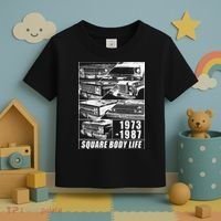1973 1987 Square Body Truck Squarebody Toddler T-Shirt thumb 3