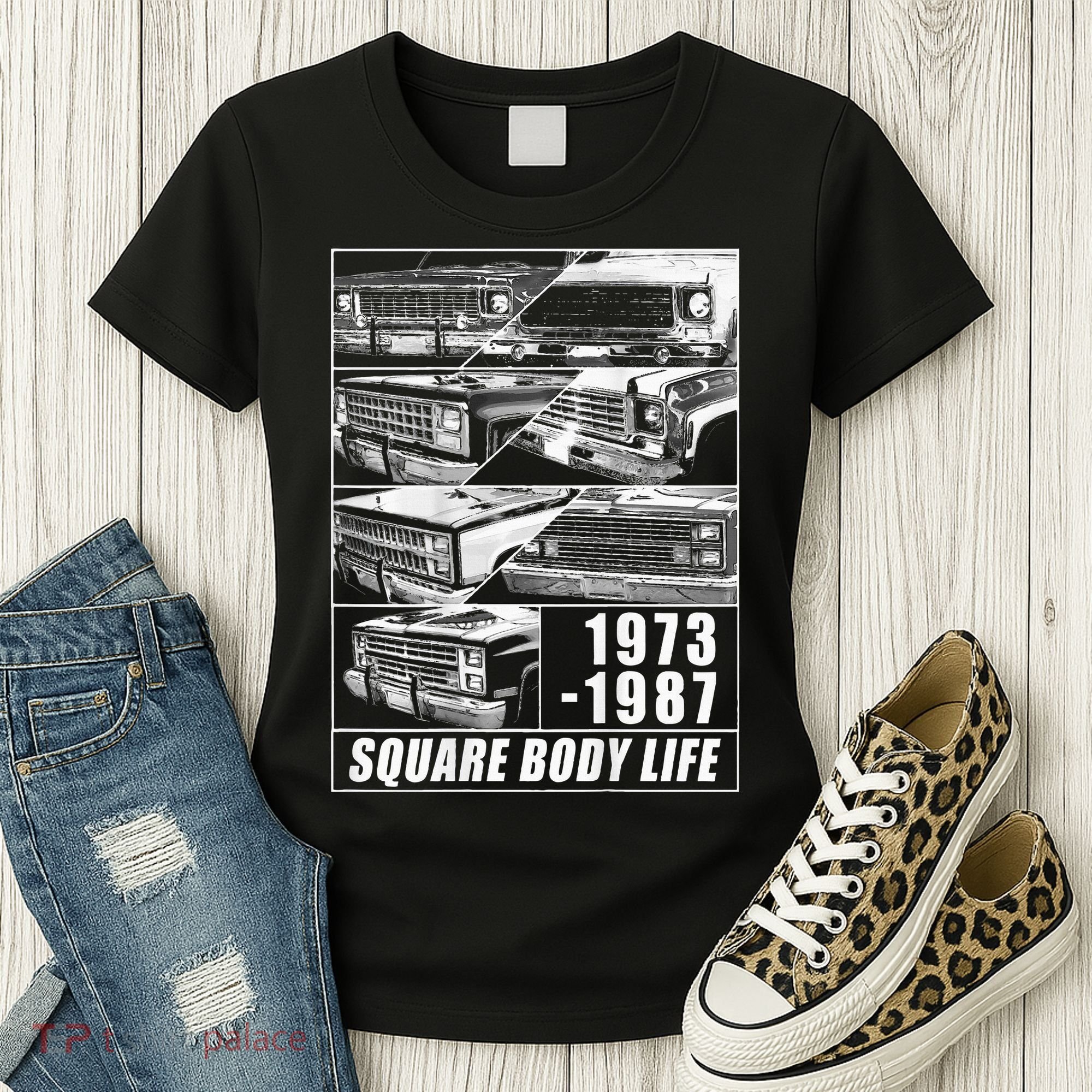1973 1987 Square Body Truck Squarebody Women's T-Shirt