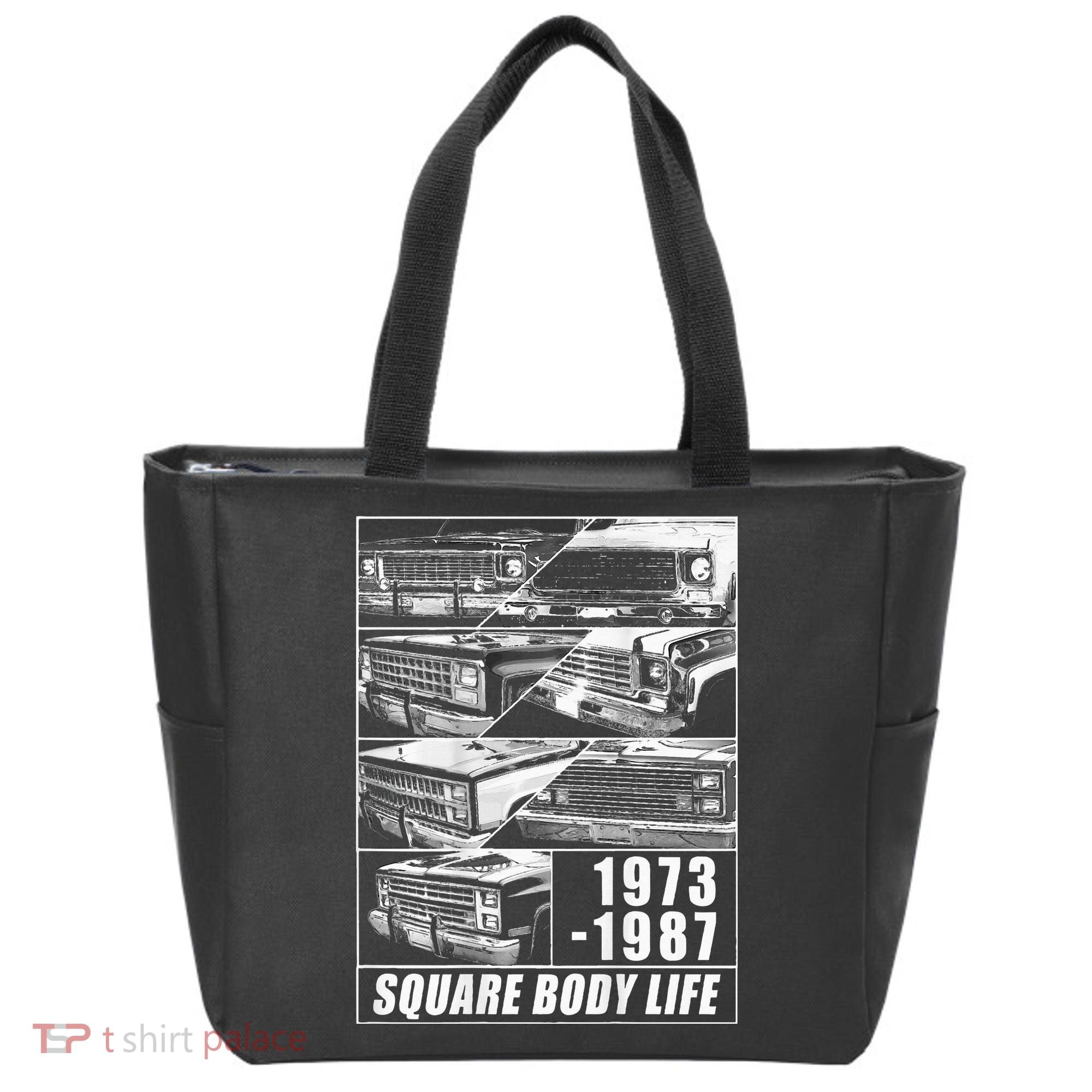 1973 1987 Square Body Truck Squarebody Tote Bag
