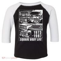1973 1987 Square Body Truck Squarebody Toddler Fine Jersey T-Shirt thumb 0