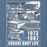 1973 1987 Square Body Truck Squarebody Comfort Colors Garment-Dyed Hooded Sweatshirt thumb 2