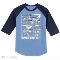 1973 1987 Square Body Truck Squarebody Raglan Baseball Sleeve Shirt thumb 0