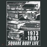 1973 1987 Square Body Truck Squarebody Infant Baby Jersey Bodysuit thumb 2