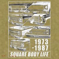 1973 1987 Square Body Truck Squarebody Garment-Dyed Women's Muscle Tee thumb 6