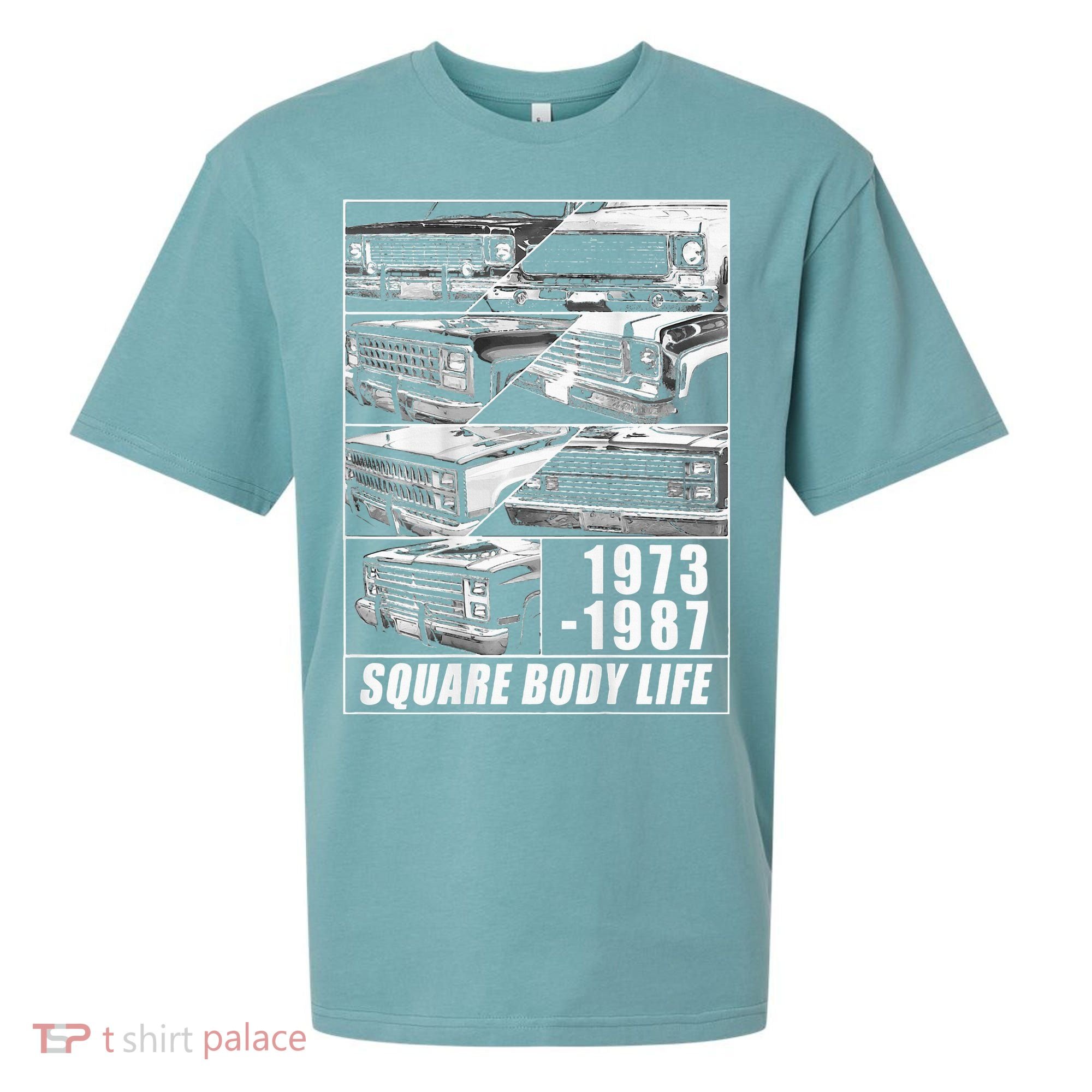 1973 1987 Square Body Truck Squarebody Sueded Cloud Jersey T-Shirt