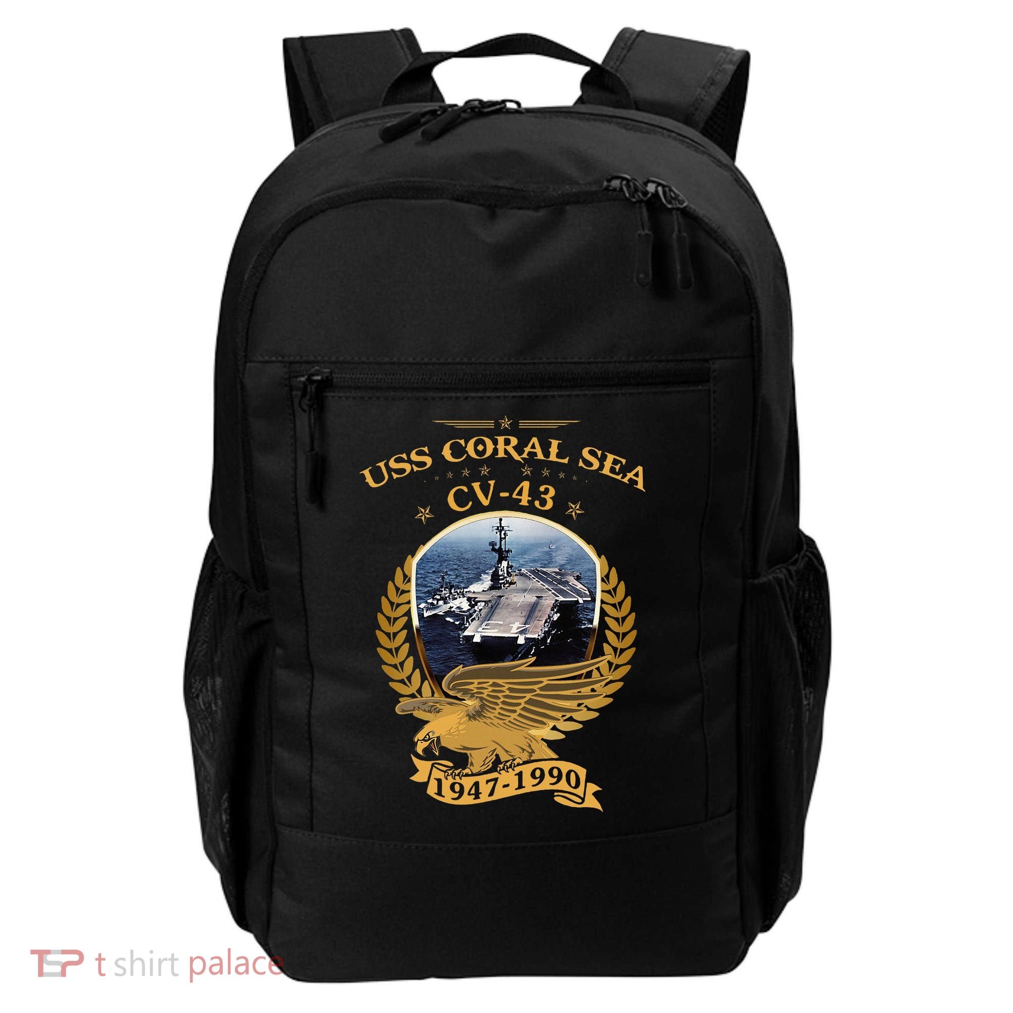1947 1990 Uss Coral Sea Cv43 Backpack