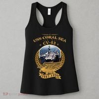 1947 1990 Uss Coral Sea Cv43 Women's Tank Top thumb 3