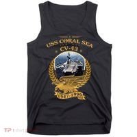 1947 1990 Uss Coral Sea Cv43 Tank Top thumb 0