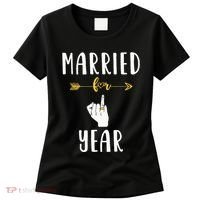 1st 1 Year Wedding Anniversary Gift Married Husband Wife Women's T-Shirt thumb 0