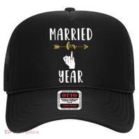 1st 1 Year Wedding Anniversary Gift Married Husband Wife Hat thumb 0