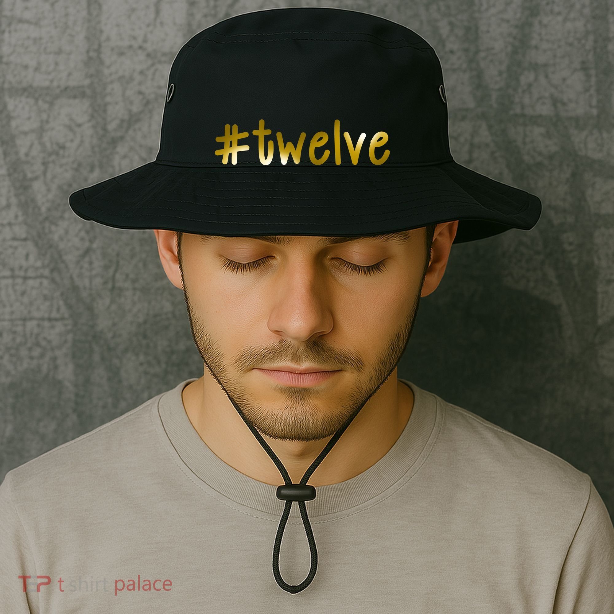 #12 Years Old Gold Limited Edition Birthday Bucket Hat