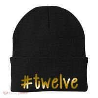 #12 Years Old Gold Limited Edition Birthday Beanie thumb 0