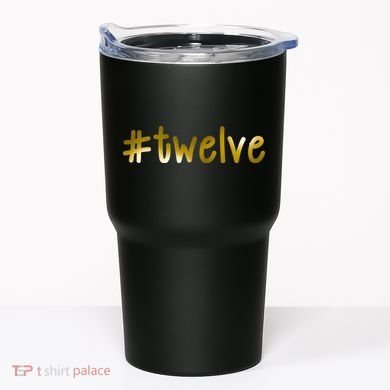 #12 Years Old Gold Limited Edition Birthday Tumbler