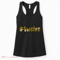 #12 Years Old Gold Limited Edition Birthday Women's Tank Top thumb 0