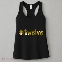 #12 Years Old Gold Limited Edition Birthday Women's Tank Top thumb 3