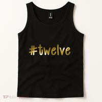 #12 Years Old Gold Limited Edition Birthday Tank Top thumb 2