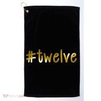 #12 Years Old Gold Limited Edition Birthday Golf Towel thumb 0
