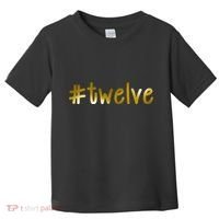 #12 Years Old Gold Limited Edition Birthday Toddler T-Shirt thumb 0