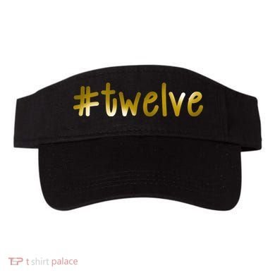 #12 Years Old Gold Limited Edition Birthday Visor