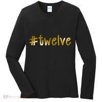 #12 Years Old Gold Limited Edition Birthday Women's Long Sleeve Shirt thumb 0