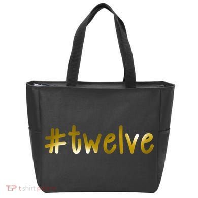 #12 Years Old Gold Limited Edition Birthday Tote Bag