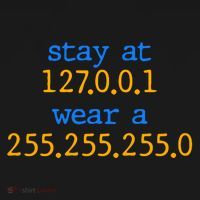 127.0.0.1 255.255.255.0 Code Stay At Home Wear A Face Mask Ornament thumb 1