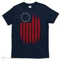 13 Colonies Betty Ross Vintage Flag T-Shirt thumb 0