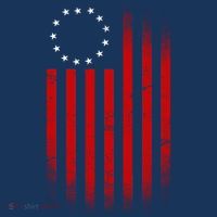 13 Colonies Betty Ross Vintage Flag T-Shirt thumb 7