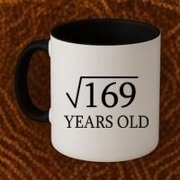 13 Years Old Square Root of 169 Coffee Mug thumb 2
