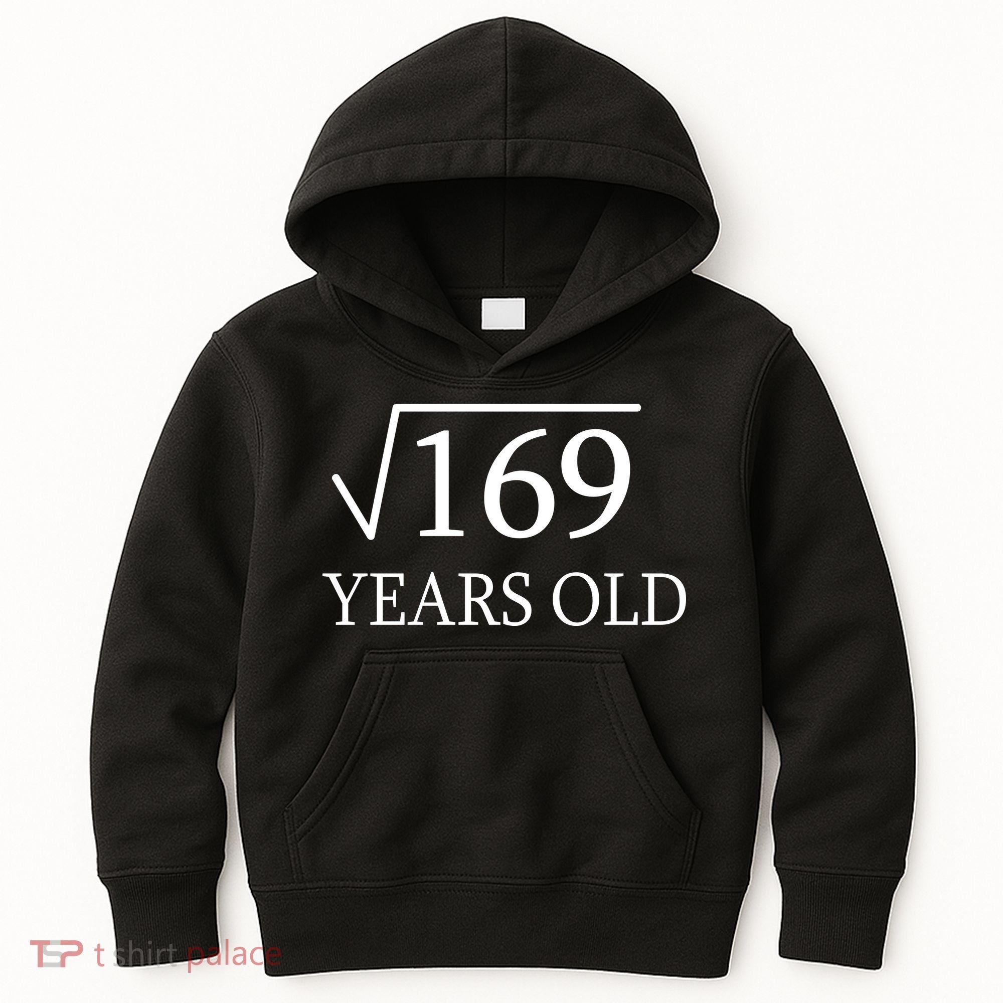 13 Years Old Square Root of 169 Kids Hoodie