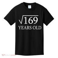 13 Years Old Square Root of 169 Kids T-Shirt thumb 0