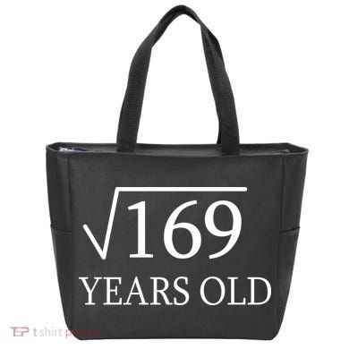 13 Years Old Square Root of 169 Tote Bag