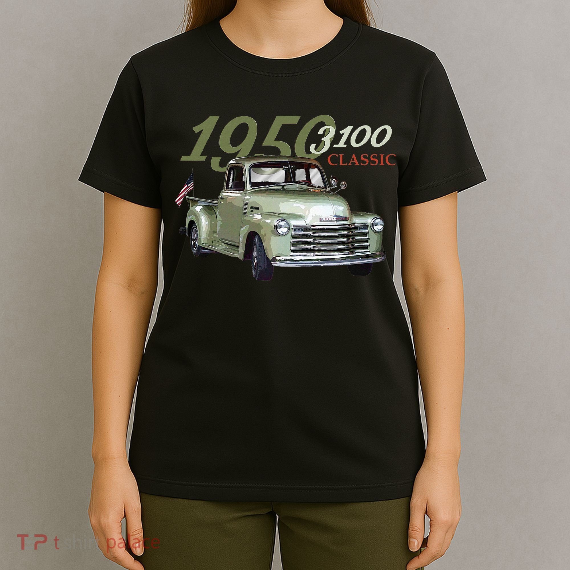 1950 3100 Pickup Truck Car Guys T-Shirt