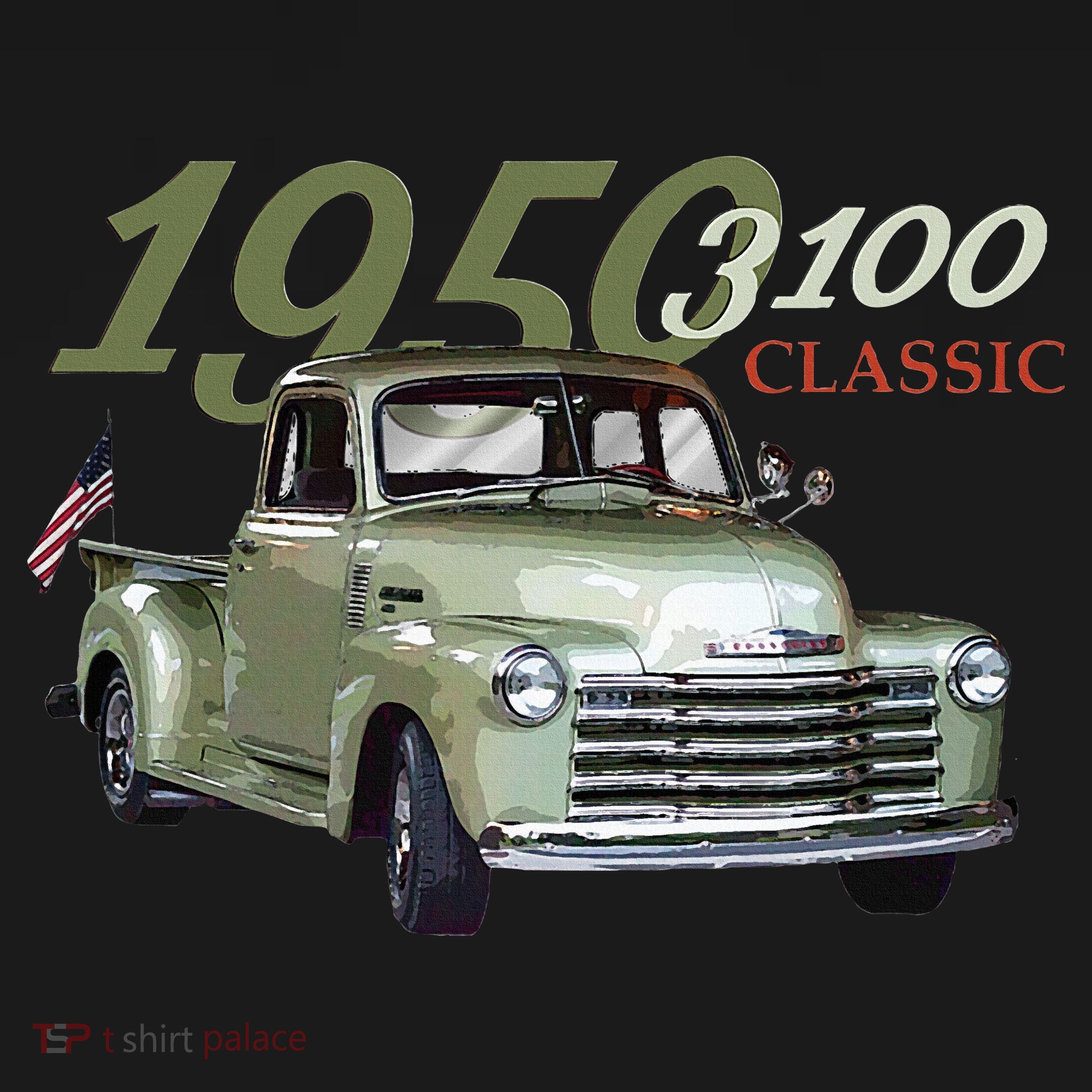 1950 3100 Pickup Truck Car Guys Women's Hoodie