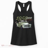 1950 3100 Pickup Truck Car Guys Women's Tank Top thumb 0