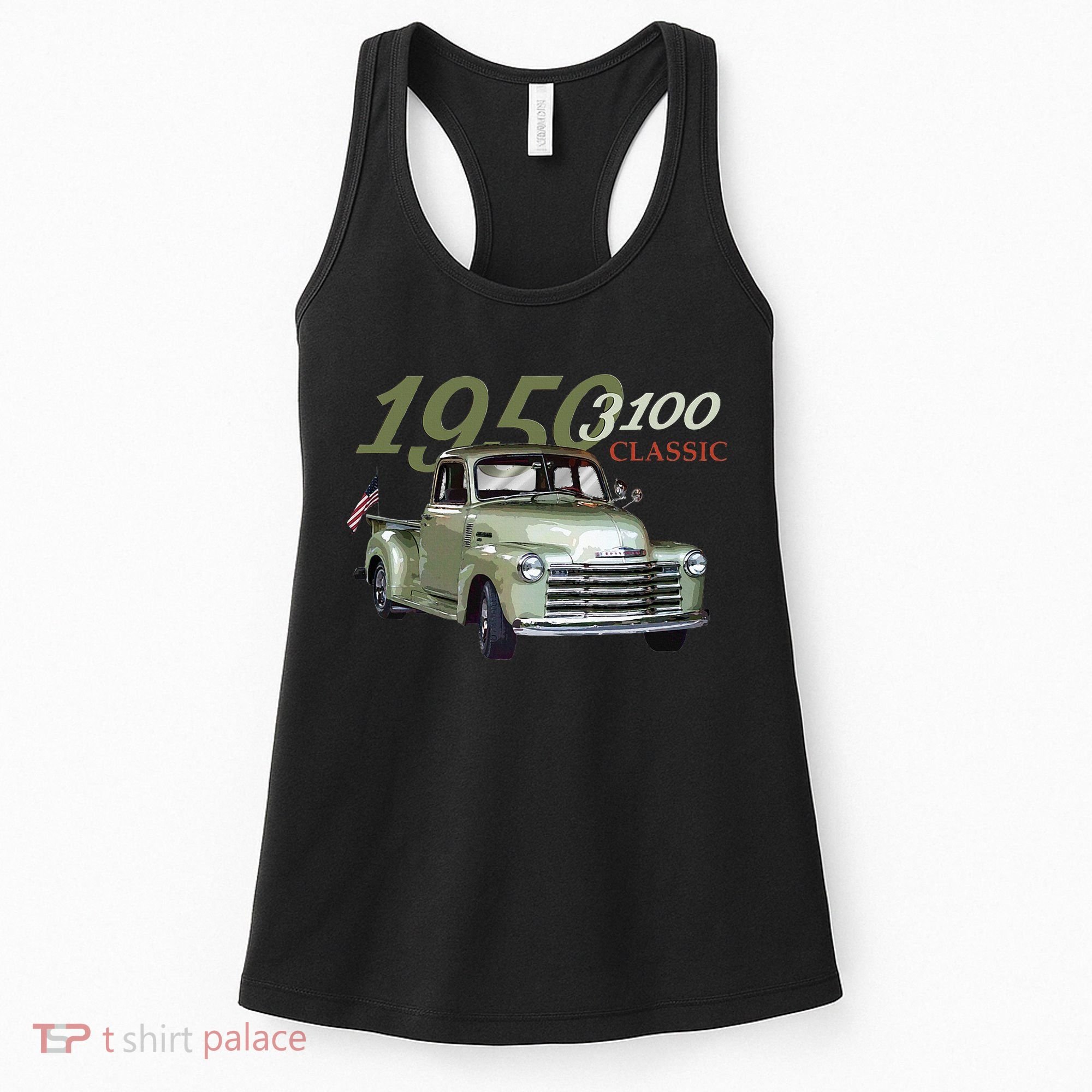 1950 3100 Pickup Truck Car Guys Women's Tank Top