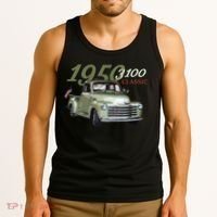 1950 3100 Pickup Truck Car Guys Tank Top thumb 3