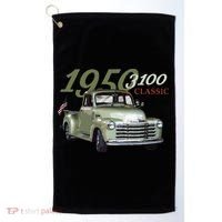 1950 3100 Pickup Truck Car Guys Golf Towel thumb 0